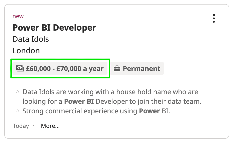 power bi developer